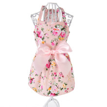 Wholesale New Design Floral Summer Dog Dress Princess Style Puppy Clothes for Girl